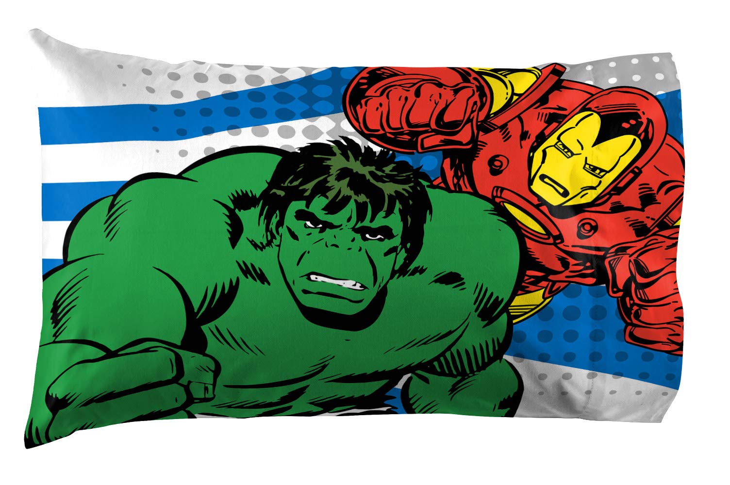 Jay Franco Avengers Comics Good Guys 5 Piece Full Bed Set (Offical Marvel Product)