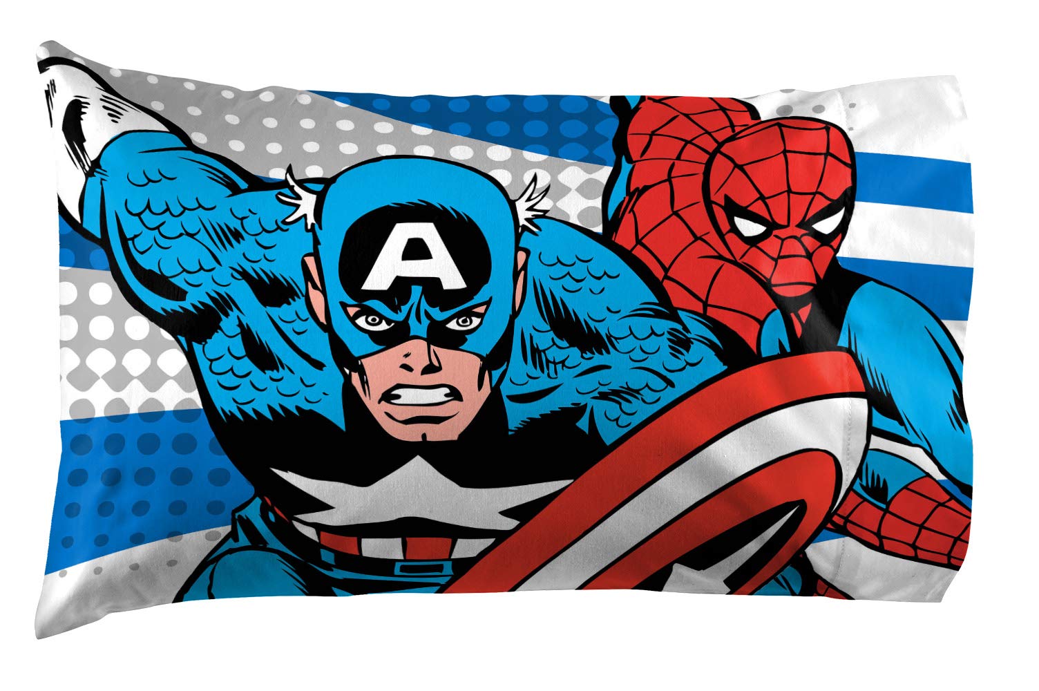 Jay Franco Avengers Comics Good Guys 5 Piece Full Bed Set (Offical Marvel Product)