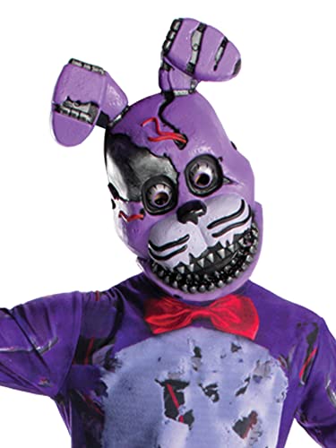 Rubie's Boy's Five Nights At Freddy's Nightmare Bonnie The Rabbit Costume, Large, Multicolor