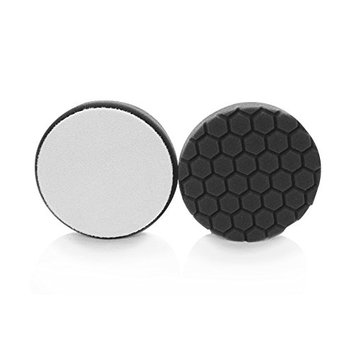 Chemical Guys BUFX_106HEX5 BUFX_106_HEX5 Hex-Logic Finishing Pad, Black (5.5 Inch Pad Made for 5 Inch Backing Plates), 1 Pad Included