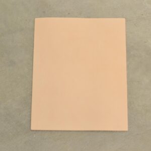 The Leather Guy Leather Sheets for Leather Working and Tooling, Vegetable Tanned Cowhide Leather Pre-Cut 8x10 Inches, Natural Color for Easy Dyeing, 4-5 oz Thickness (0.8 – 4mm)