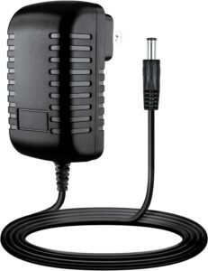 guy-tech ac adapter compatible with cen-tech 62747 5-in-1 portable power pack centech charger cord dc