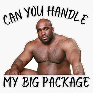 big dick black guy meme barry wood sticker bumper sticker vinyl decal 5