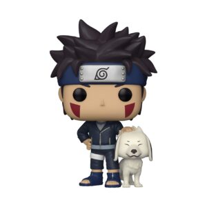 Funko Pop! Naruto -Set of 5 - Kiba w/Akamaru, Madara Uchiha (Six Paths), Izumo Kamizuki, Kotetsu Hagane and Might Guy