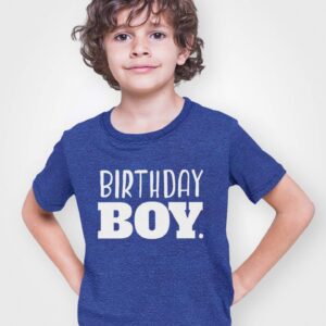 Birthday boy Shirt Toddler Boys Outfit First Happy 2t 3t 4 Year Old 5 Kids 6th (Charcoal Blue, 12 Months)