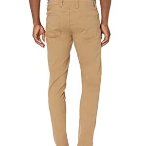 Amazon Essentials Men's Skinny-Fit 5-Pocket Comfort Stretch Chino Pant (Previously Goodthreads), Light Khaki Brown, 35W x 30L