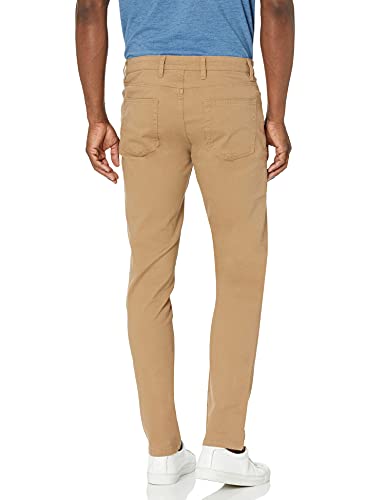 Amazon Essentials Men's Skinny-Fit 5-Pocket Comfort Stretch Chino Pant (Previously Goodthreads), Light Khaki Brown, 35W x 30L