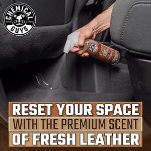 Chemical Guys AIR_300 New Car Scent and Leather Scent Combo Pack, Great for Cars, Trucks, SUVs, RVs & More, 16 fl oz (2 Items)