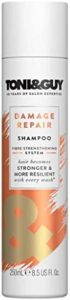 toni & guy cleanse shampoo for damaged hair, 8.5 oz