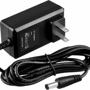 Guy-Tech 5.4V - 5V AC/DC Adapter Compatible with Symbol Motorola MC55 MC55A0 MC65 MC67 MC5590 MC5574 MC6596 Barcode Scanner Power Supply Cord (with Barrel Round Plug Tip. NOT fit Charging Cradle)