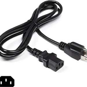 Guy-Tech 5FT UL AC Power Cable Compatible with RPM85 2400w Powered 8 Channel Mixer Charger