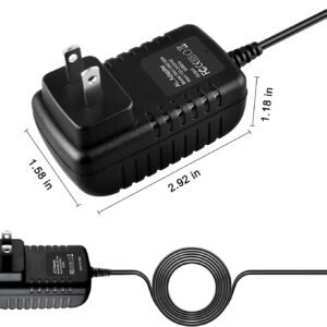 Guy-Tech AC DC Adapter Compatible with Jim M-75 Wideband Low Noise in line Scanner pre-amp Power Supply Cord