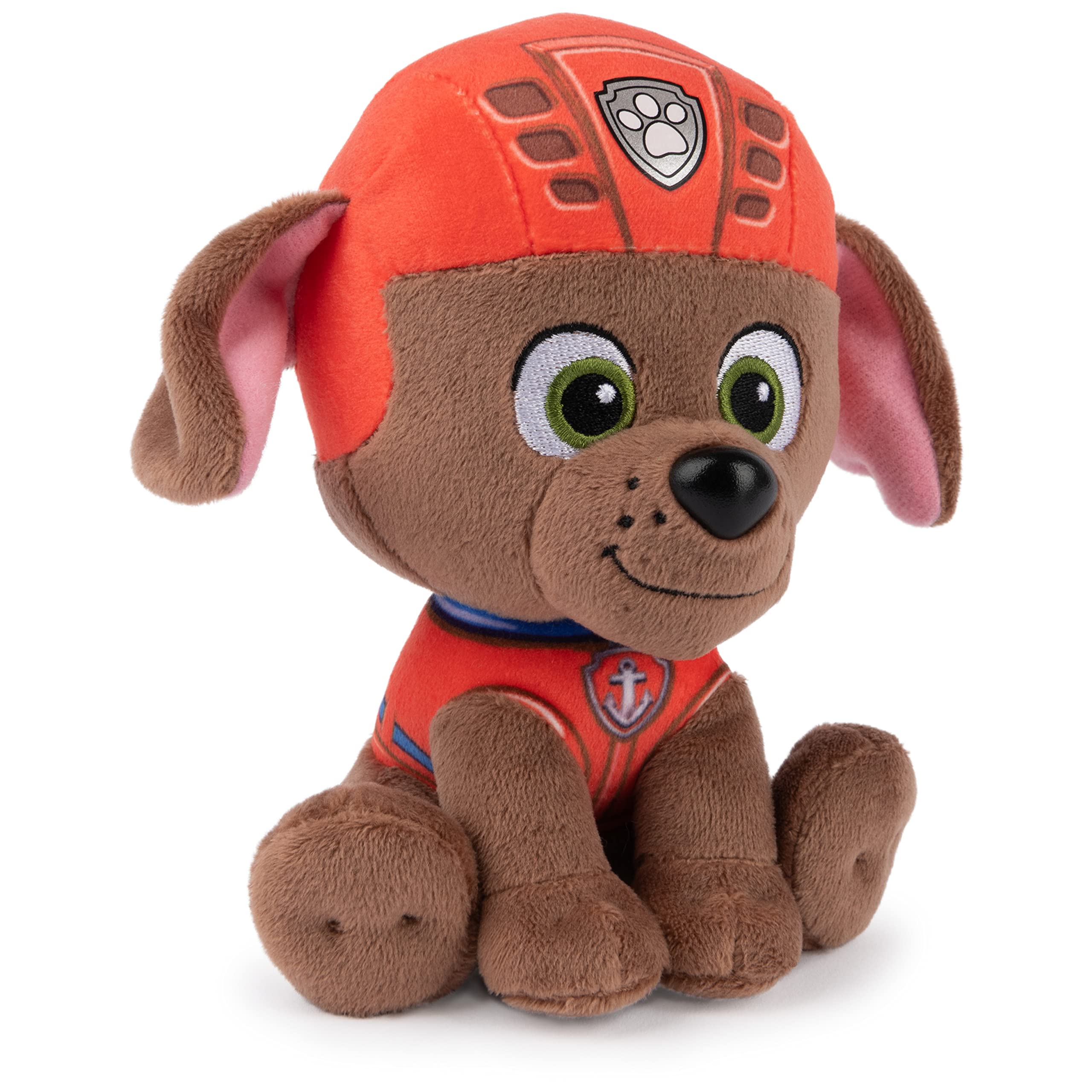 GUND Official PAW Patrol Zuma in Signature Water Rescue Uniform Plush Toy, Stuffed Animal for Ages 1 and Up, 6" (Styles May Vary)