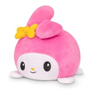 TeeTurtle - The Officially Licensed Original Sanrio Plushie - My Melody + Kuromi - Cute Sensory Fidget Stuffed Animals That Show Your Mood