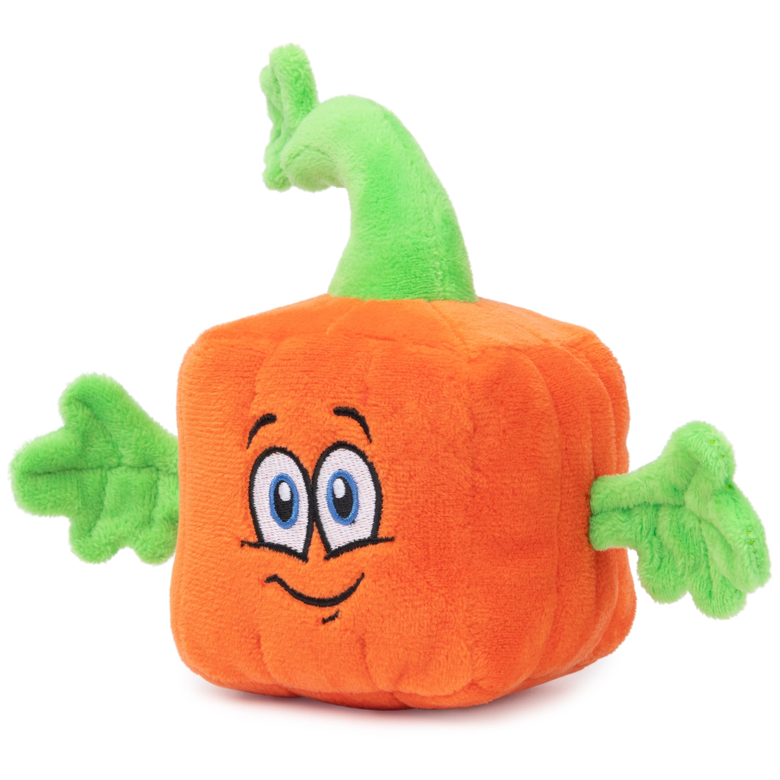 GUND Spookley The Square Pumpkin Plush Toy, Premium Stuffed Animal for Ages 1 and Up, Orange/Green, 3”