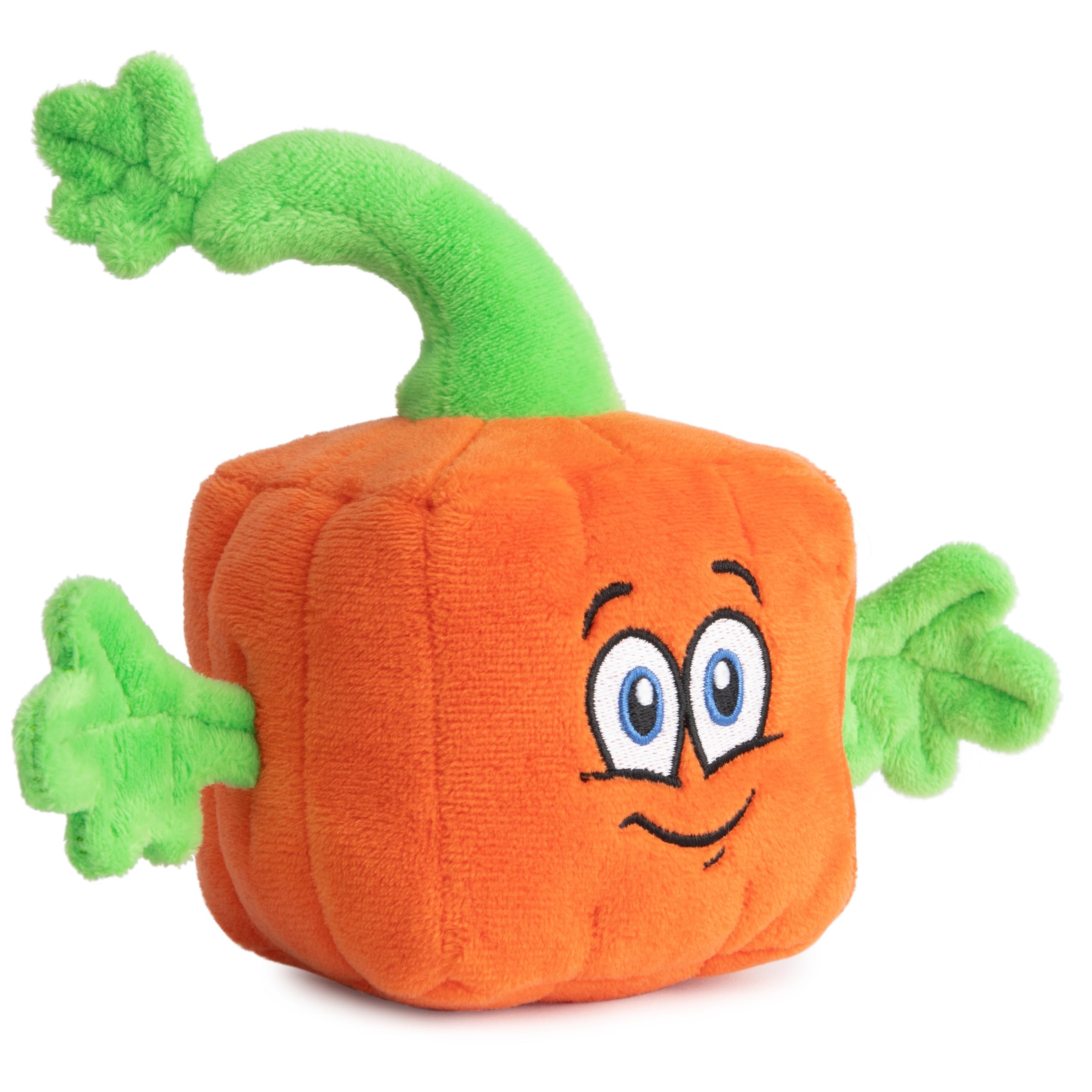 GUND Spookley The Square Pumpkin Plush Toy, Premium Stuffed Animal for Ages 1 and Up, Orange/Green, 3”