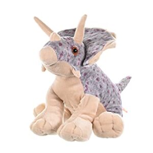 Wild Republic Triceratops Plush, Dinosaur Stuffed Animal, Plush Toy, Gifts For Kids, Cuddlekins 12", Multicolor, Model:10960