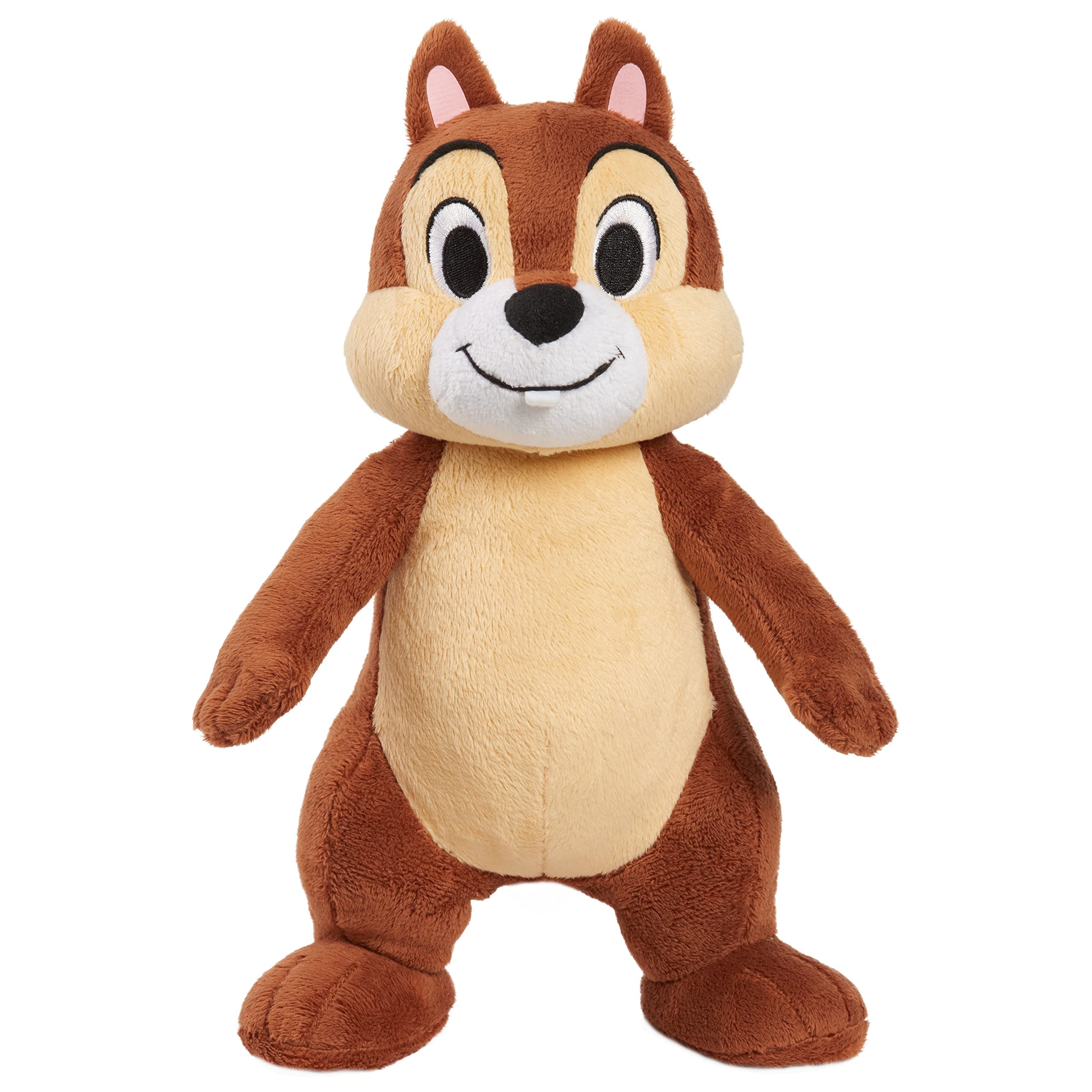 Disney Classics Chip 11.5-inch Large Plush Stuffed Animal, Chipmunk, Super Soft Plushie