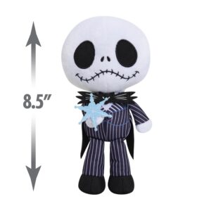 Disney Tim Burton’s Nightmare Before Christmas Small Plushie 3-Piece Set, Felt and Embroidered Details, Kids Toys for Ages 3 Up by Just Play