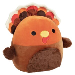 Squishmallows 10" Ulana The Turkey - Official Kellytoy Thanksgiving Fall Plush - Collectible Soft & Squishy Holiday Stuffed Animal Toy - Gift for Kids, Girls & Boys - 10 Inch