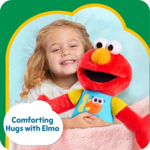 SESAME STREET 13-inch Sing-Along Plush Elmo with Lights and Sounds, Super-Soft and Huggable, Kids Toys for Ages 18 Month by Just Play