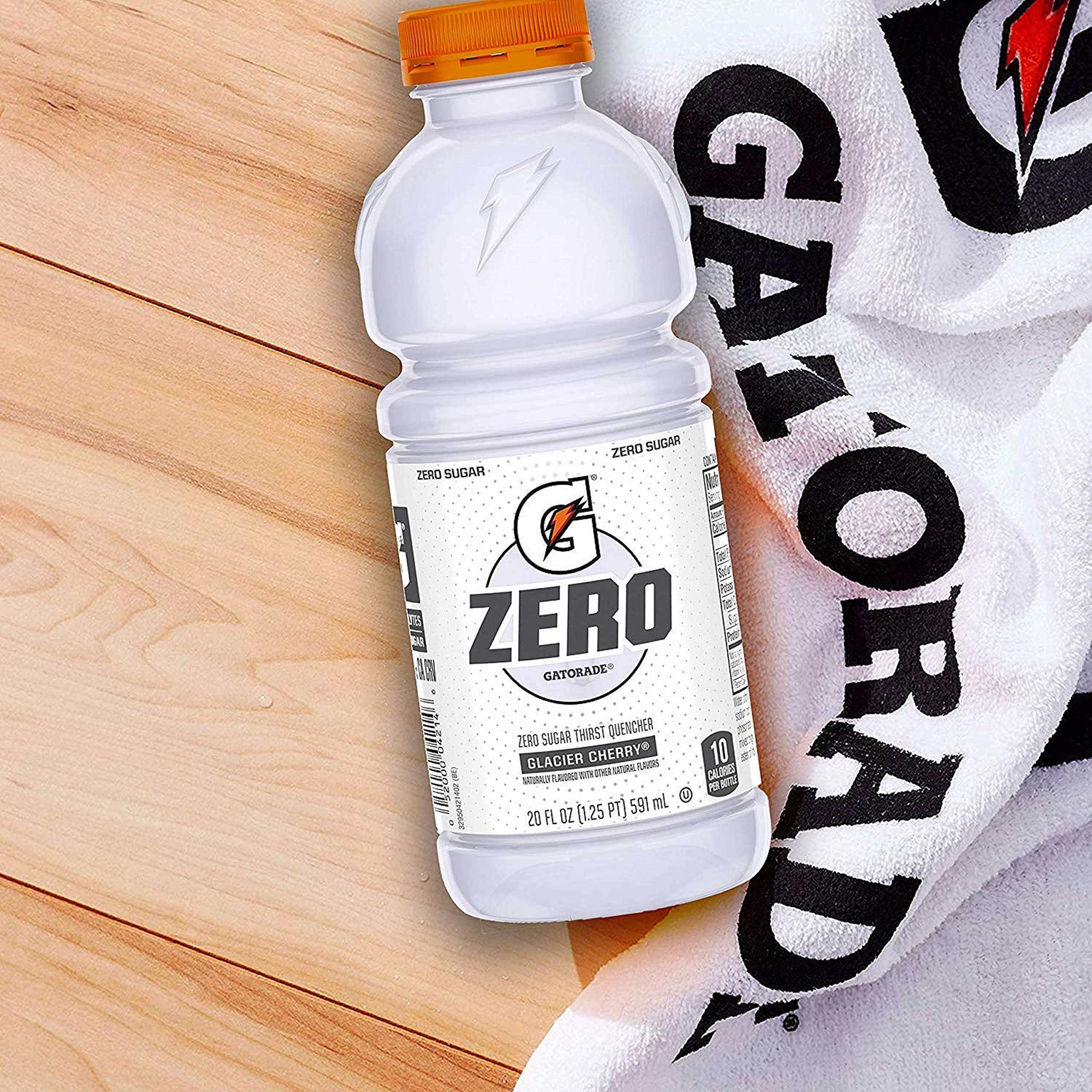 Gatorade Zero Sugar Thirst Quencher Three Flavor Variety Pack 20 Fl Oz Bottles (Pack of 24)