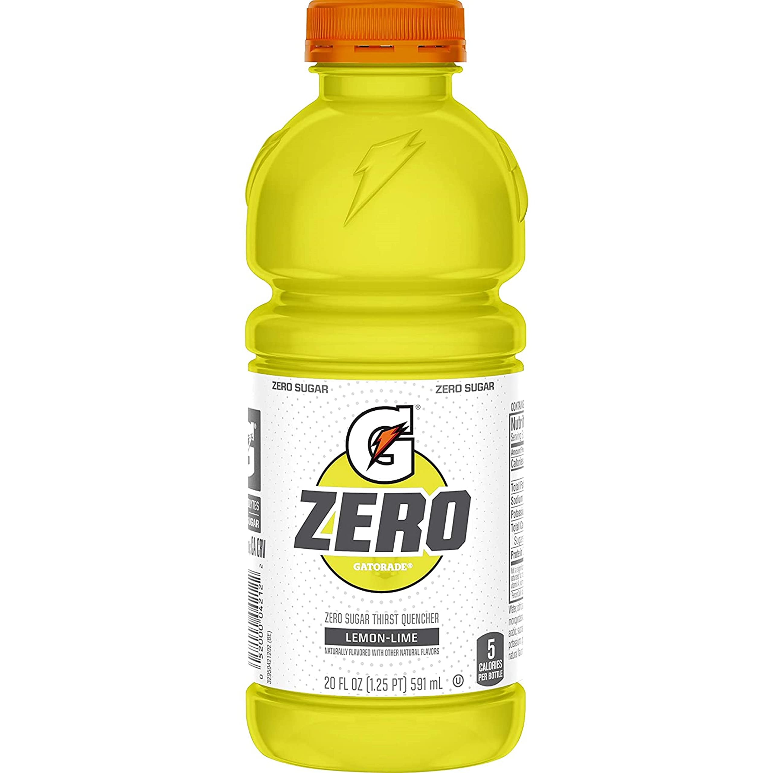 Gatorade Zero Sugar Thirst Quencher Three Flavor Variety Pack 20 Fl Oz Bottles (Pack of 24)