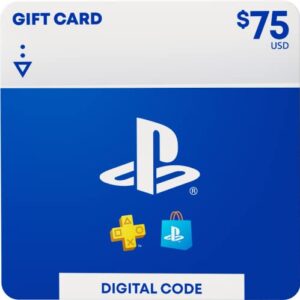 $75 playstation store gift card [digital code]