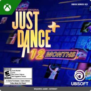 just dance plus - 12 month pass - xbox series x|s [digital code]