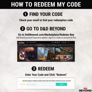 D&D Beyond Digital Curse of Strahd [Online Game Code]