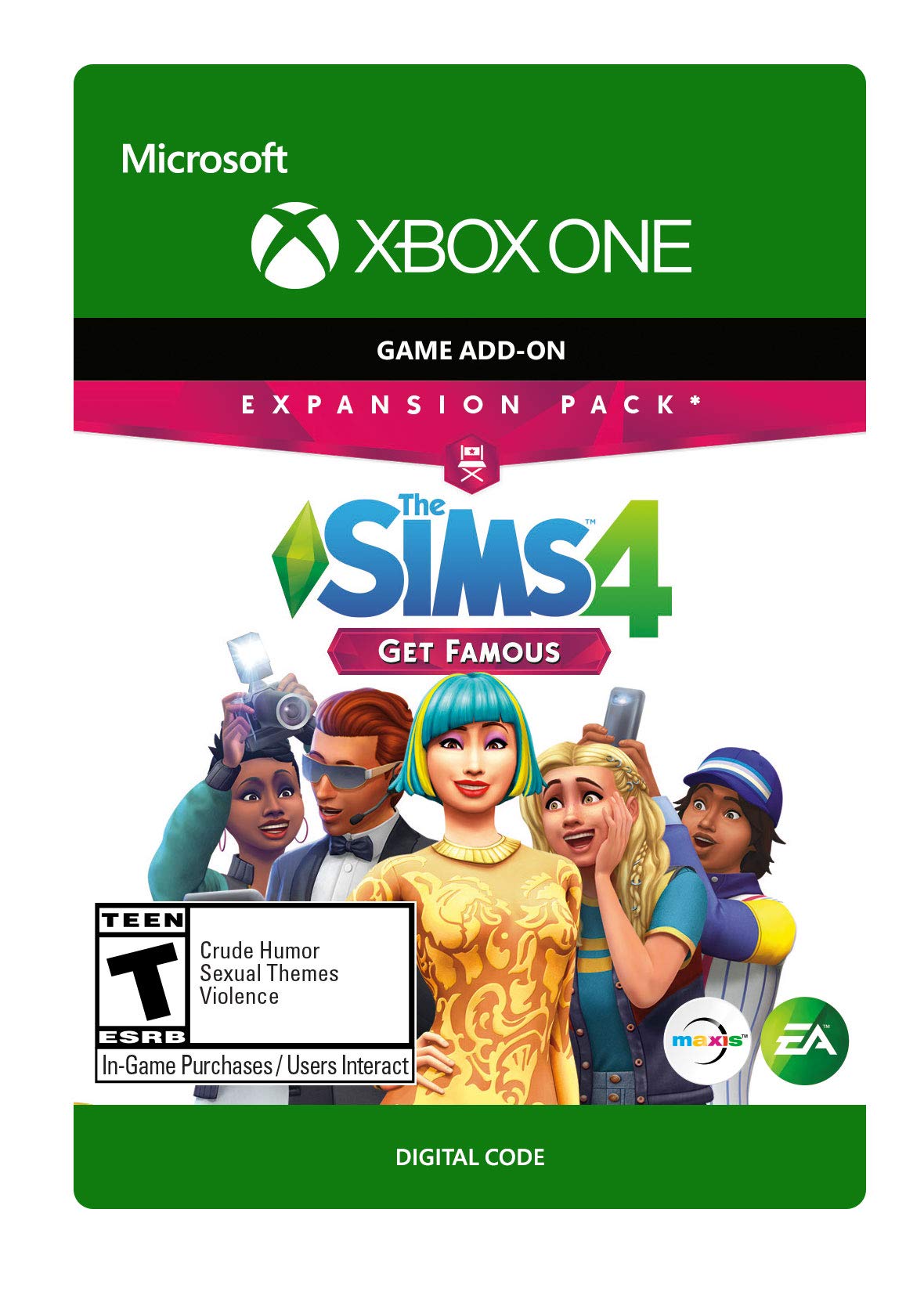 The Sims 4 Get Famous - Xbox One [Digital Code]