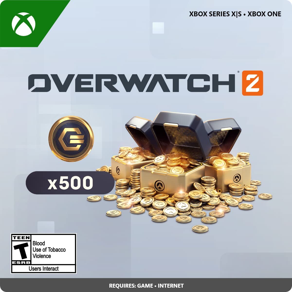 Overwatch 2 | 500 Coins - Xbox [Digital Code]