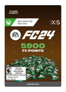 ea sports fc 24 - 5900 fc points - xbox [digital code]