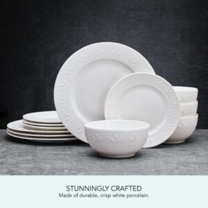 Pfaltzgraff Maddy 12 Piece Dinnerware Set, Service for 4