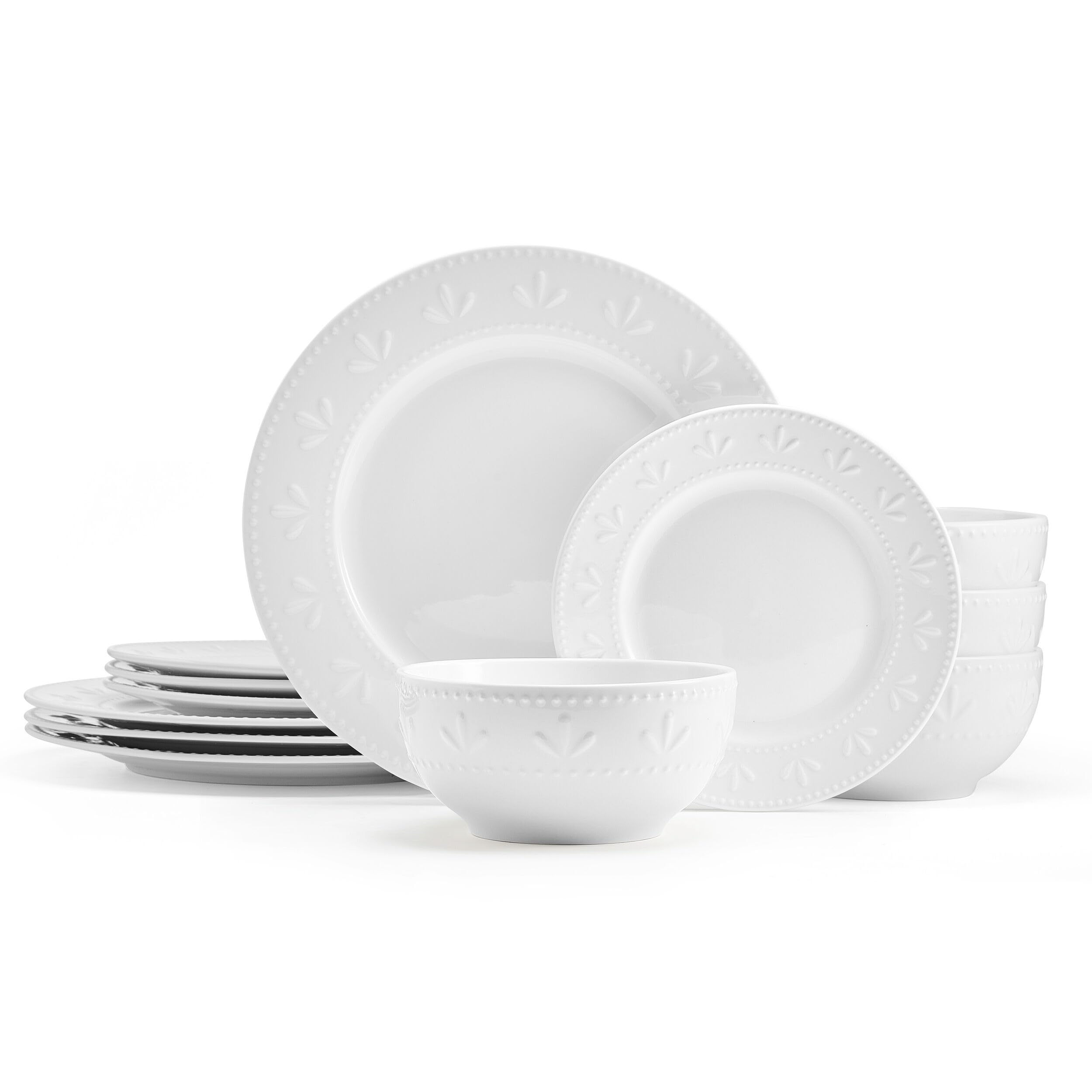 Pfaltzgraff Maddy 12 Piece Dinnerware Set, Service for 4