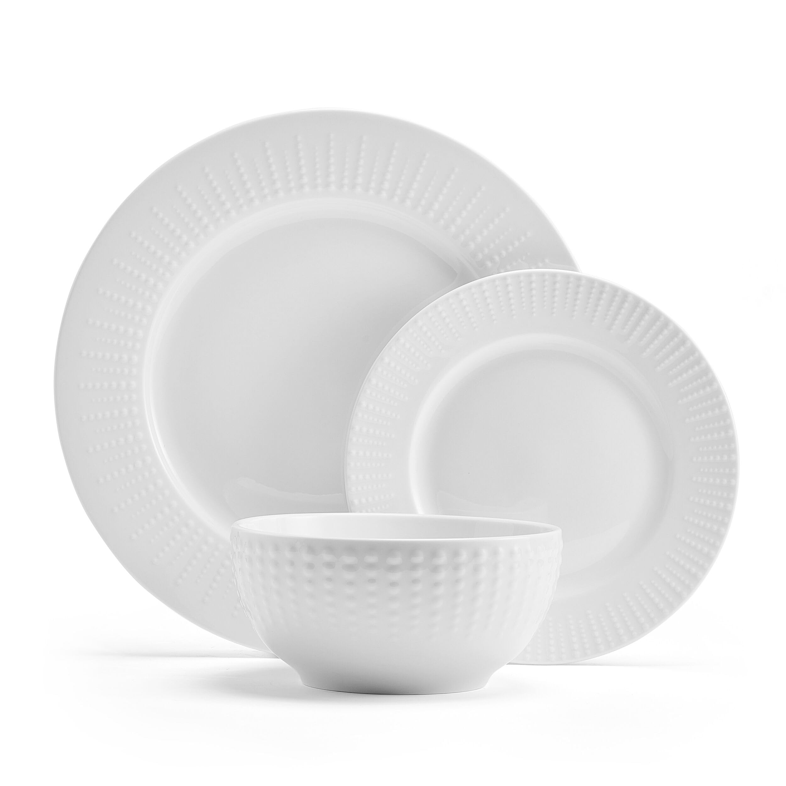 Pfaltzgraff Cassie 12 Piece Dinnerware Set, Service for 4