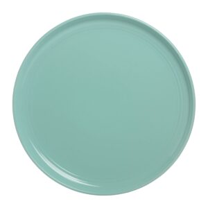 Double Line 10.5" Dinner Plate, Set of 6, Seafoam