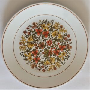 8.5" Corelle Salad Plate - One (1) Plate - Pattern: Indian Summer