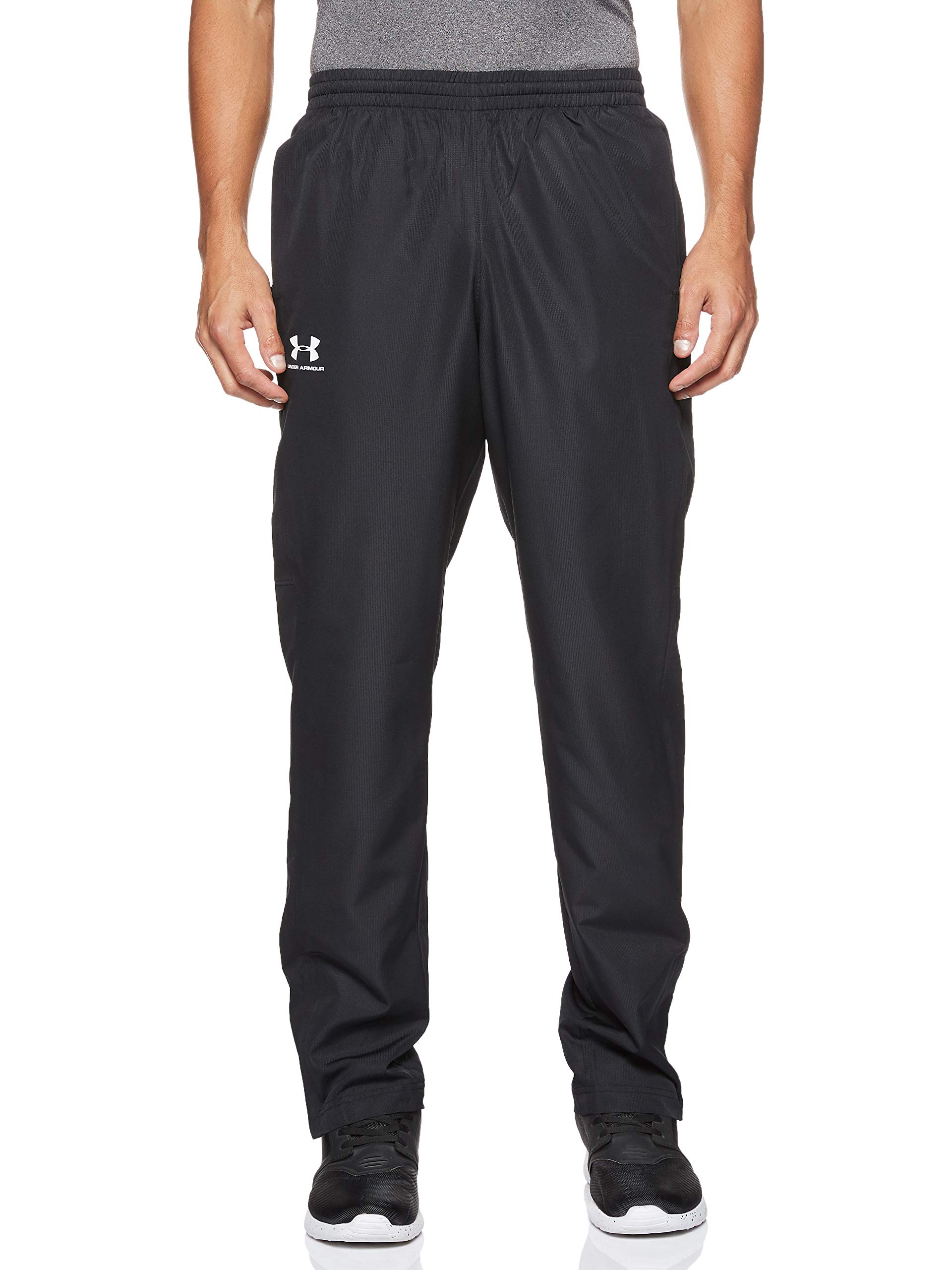 Under Armour Men's Woven Vital Workout Pants , Black (001)/Onyx White, XX-Large Tall