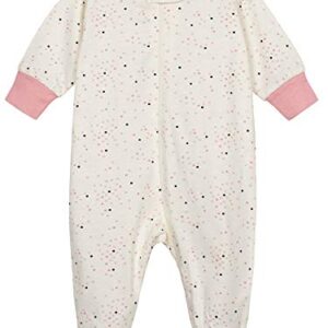 Onesies Brand Baby Girls' 4-Pack Sleep 'N Play Footies Multi Pack, Bunny Pink, Newborn