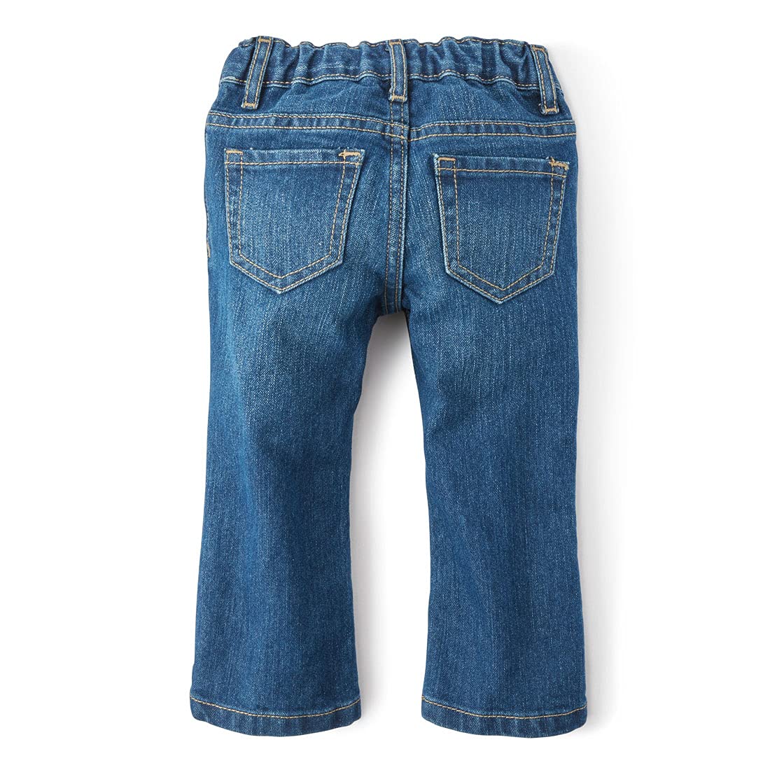 The Children's Place girls And Toddler Basic Bootcut jeans, Indigo Stone Single, 2T US