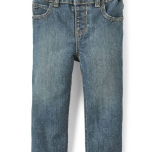 The Children's Place Baby Boys and Toddler Boys Basic Bootcut Jeans, Tide Pool, 3T