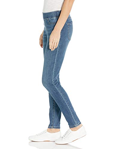 Amazon Essentials Women's Stretch Pull-On Jegging (Available in Plus Size), Medium Wash, 18