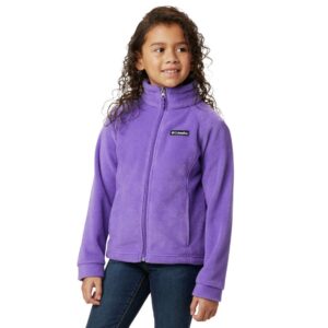 Columbia Baby Girls Benton Springs Fleece Jacket, Grape Gum, Medium