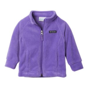 Columbia Baby Girls Benton Springs Fleece Jacket, Grape Gum, Medium