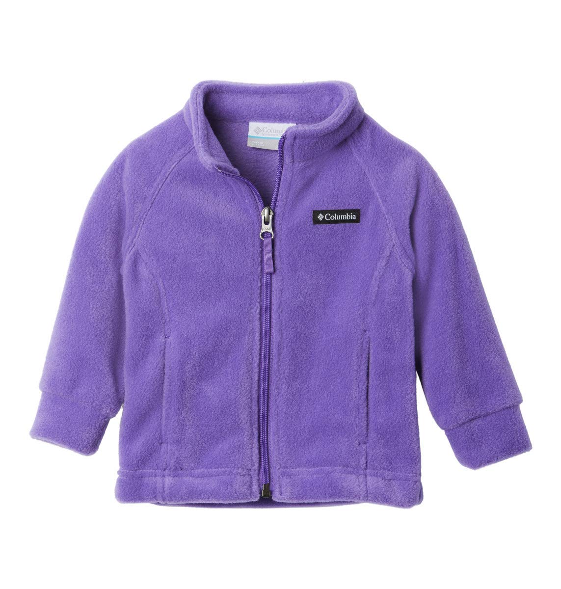 Columbia Baby Girls Benton Springs Fleece Jacket, Grape Gum, Medium