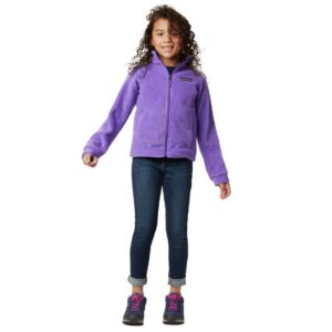 Columbia Baby Girls Benton Springs Fleece Jacket, Grape Gum, Medium