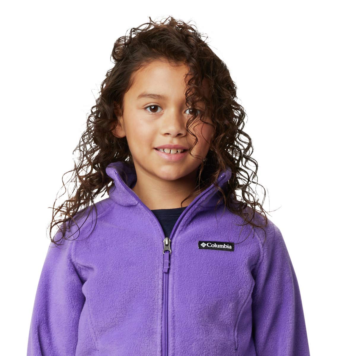 Columbia Baby Girls Benton Springs Fleece Jacket, Grape Gum, Medium