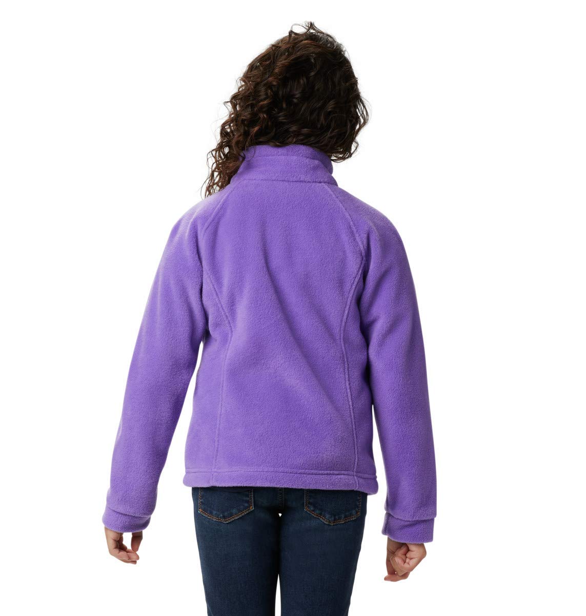 Columbia Baby Girls Benton Springs Fleece Jacket, Grape Gum, Medium