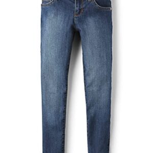 The Children's Place Girls Super Skinny Jeans,Victory Blue Wash Single,6X/7